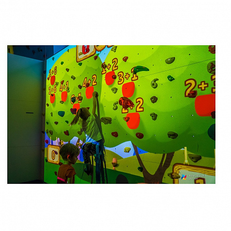 Интерактивный скалодром для детских садов и спортивных центров